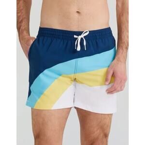 Chubbies The Shore Enoughs Classic 5.5" Swim Trunks Men's Size M Multi Nautical